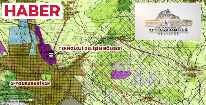 Afyonkarahisar Teknoloji Gelişim Bölgesi plan değişikliği onaylandı