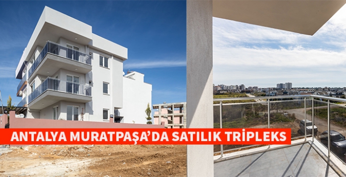 Antalya Muratpaşa'da sahibinden satılık tripleks villa