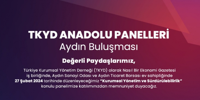 Aydın’da Kurumsal Yönetim Paneli