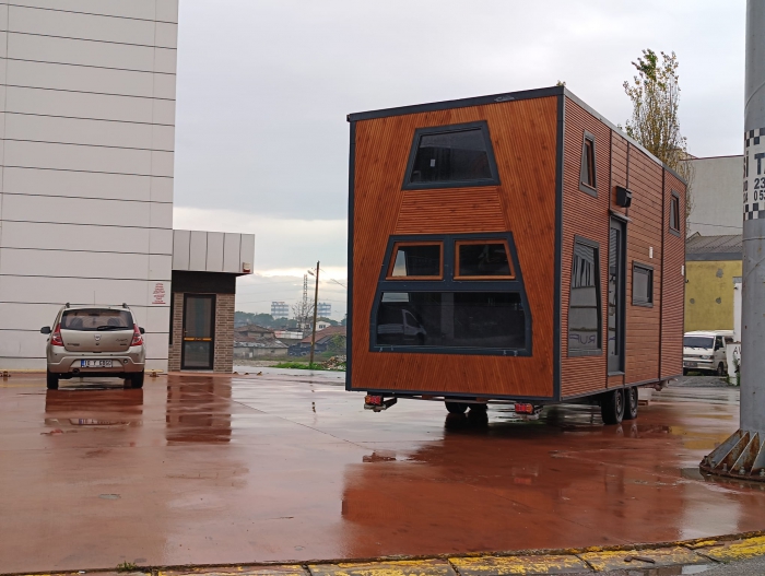 Balıkesir’de Üretilen Tekerlekli Tiny House, Mobil Evlerin Yeni Trendi