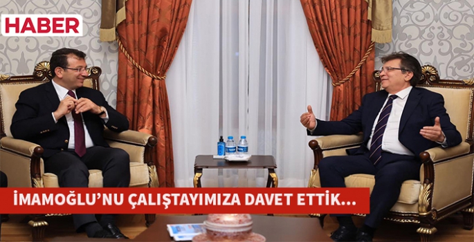 Başkan Arslan'dan Ekrem İmamoğlu'nu ziyaret