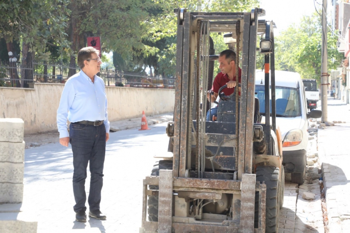 Başkan Arslan, Edremit için sahada