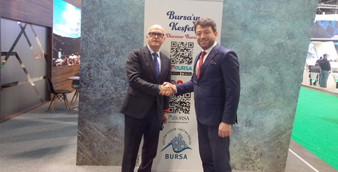 Bursa’nın değerleri, 42. FITUR Madrid Turizm Fuarı’nda ziyaretçilere tanıtıldı.