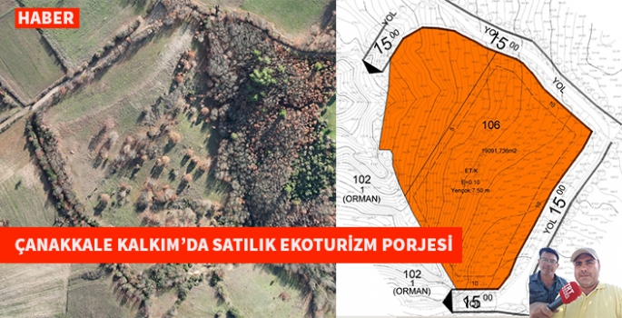 Yenice Çukuroba Köyü'nde satılık Ekoturizm arsası