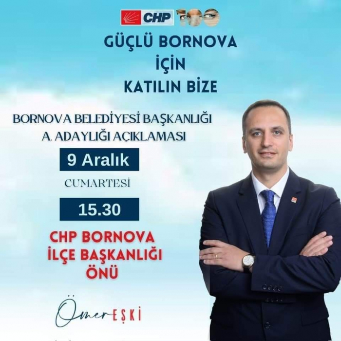 CHP'li Eşki Bornova için yola çıkıyor, Ömer Ekşi Kimdir?