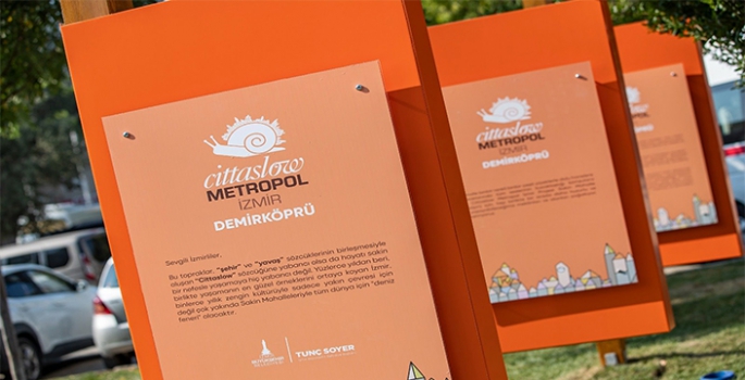 Cittaslow Metropol’de İzmir Paris'e örnek olacak