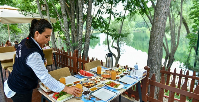 Çubuk Karagöl Tabiat Parkı hizmete açıldı.