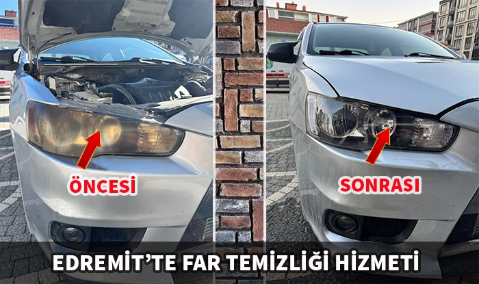 Edremit Far Temizleme Hizmetinde Güvenin Adı: Edros Garaj