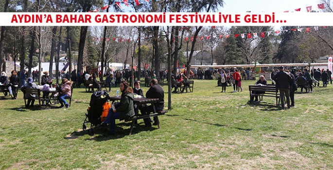 Efeler Belediyesi Gastronomi festivali bahar havasında geçti