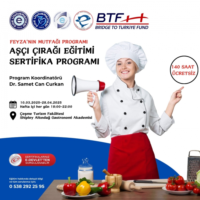 EÜ Çeşme Turizm Fakültesi'nden Gastronomiye Büyük Katkı!