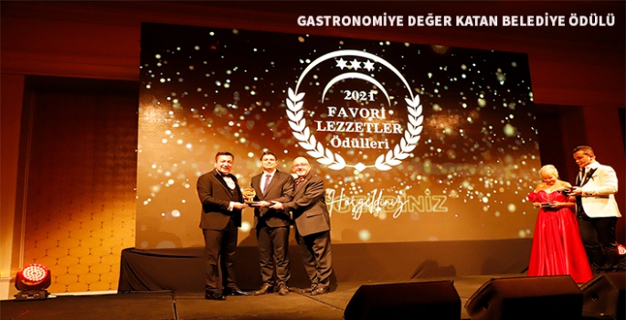 Gastronomiye değer katan belediyeler ödülünü aldı