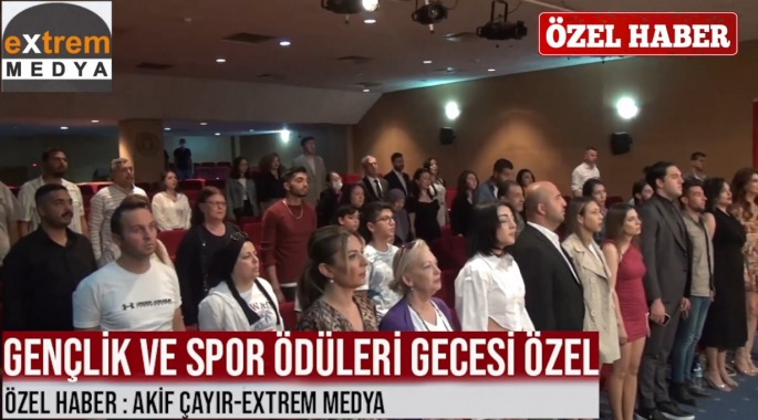 Gençlik ve Spor Ödülleri Muhteşem Bir Gece ile Sahiplerini Buldu.