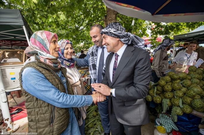 Halkçı Başkan Enginar Festivalinde