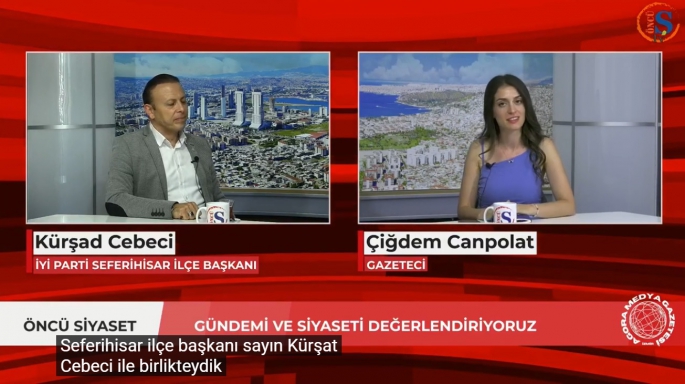 İyi Parti Seferihisar İlçe Başkanı Kürşad Cebeci 