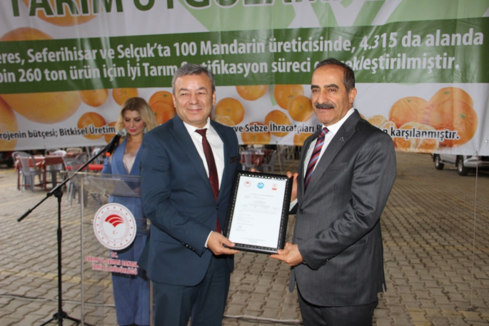 İyi Tarım Uygulamalarına 100 mandalina üreticisi daha katıldı