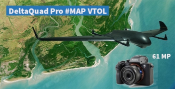 DeltaQuad Pro #MAP VTOL profesyonel haritalama uçağı