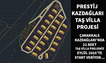 Kazdağları’nda Tüm İmar Süreçleri Tamamlanmış Örnek Proje: 22 Taş Villa ile Doğayla Uyumlu Yaşam 2025’te Başlıyor!
