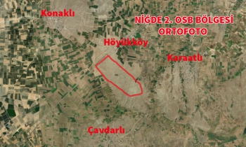 Niğde 2.Organize Sanayi Bölgesi Çevre düzeni planı Onaylandı