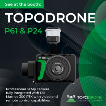 Topodrone fotogrametrik kendi kamerasını üretti