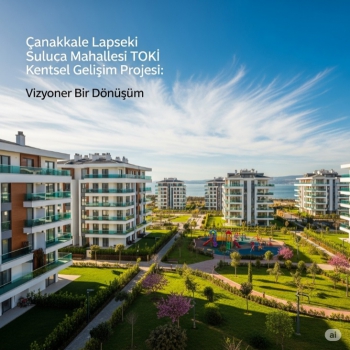 Çanakkale'ye Parlak Uydu Kent Geliyor: Lapseki TOKİ Projesiyle Değer Kazanıyor