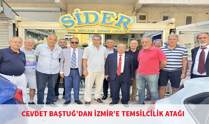 KAMU-DER Genel Başkanı Cevdet Baştuğ’dan İzmir’de Hemşehri Buluşması ve 30 İlçeye Temsilcilik Atağı