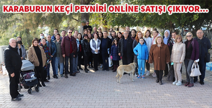 Karaburun Keçi Peyniri online satışta...