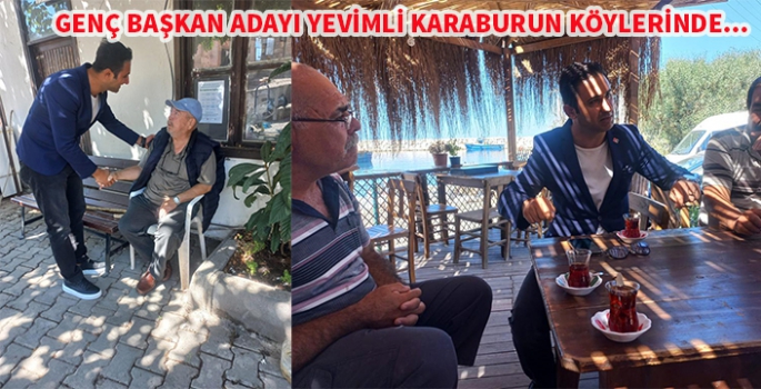 Kazım Yevimli Karaburun Köylerini ilmek ilmek dokuyor