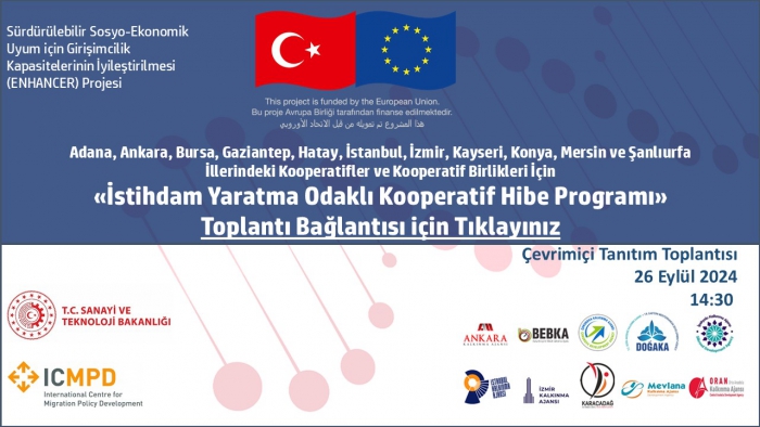 Kooperatifler İçin Yeni Fırsatlar: ENHANCER Projesi ile 2.7 Milyon Euro Hibe Desteği