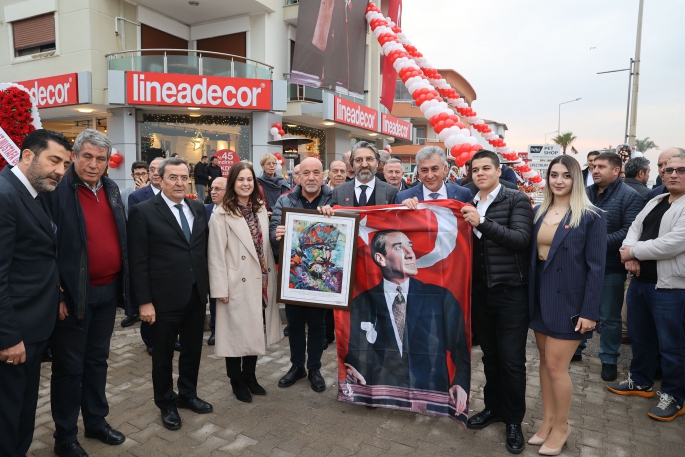 Lineadecor Güzelbahçe Mağazası hizmete girdi.