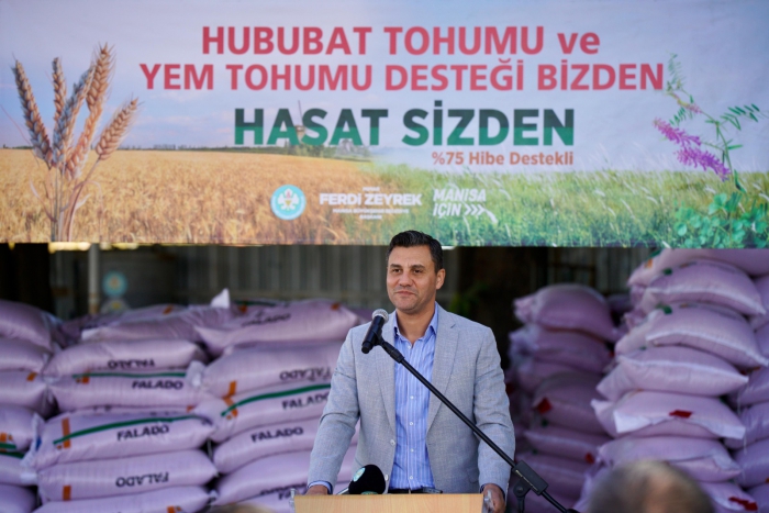 Manisa Büyükşehir Belediyesi'nden Çiftçilere Rekor Destek