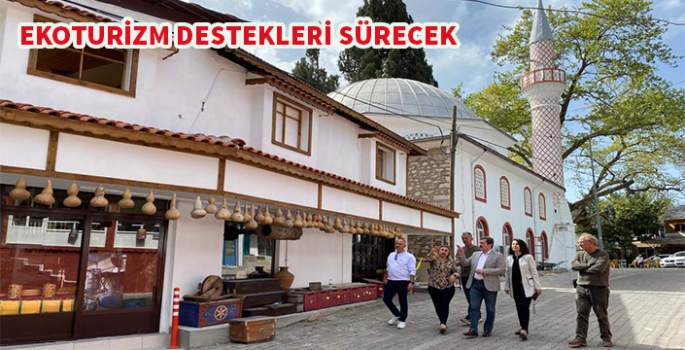 Marmaris Bayık Mahallesi'ne Ekoturizm destekleri sürecek...