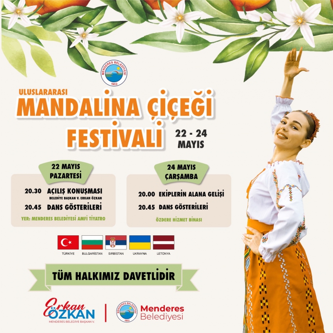 Menderes’te Festival Zamanı