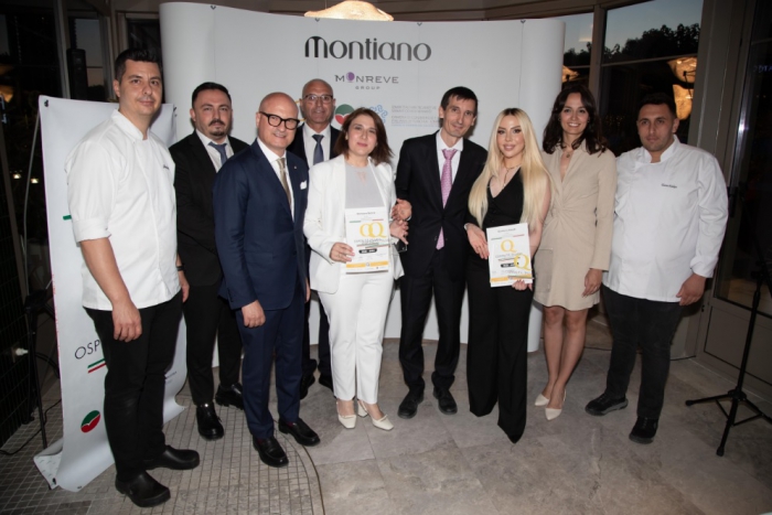 Montiano’ya Uluslararası İtalyan Mutfağı Sertifikası: İzmir Gastronomisi Dünya Sahnesinde