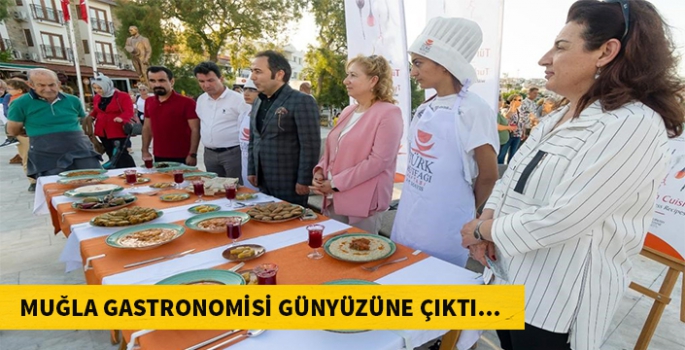 Muğla Gastronomisi gün yüzüne çıktı.