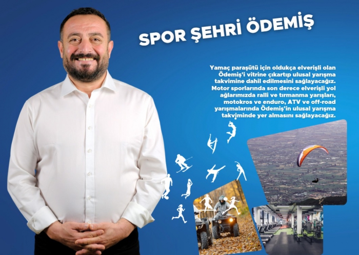 CHP’li Turan Ödemiş için projeleriyle geliyor