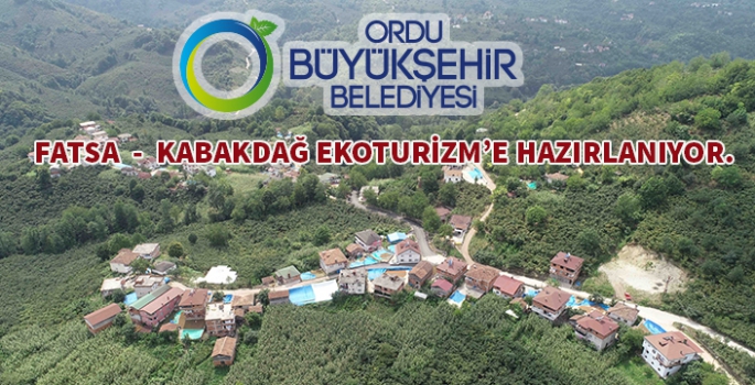 Ordu Büyükşehir'den Ekoturizm amaçlı yol yapım çalışması tamamlandı.