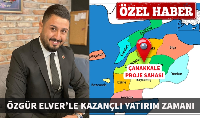 Özgür Elver’den Çanakkale’ye Dev Ekoturizm Hamlesi: Eko 06 Prestij Konakları Satışta!