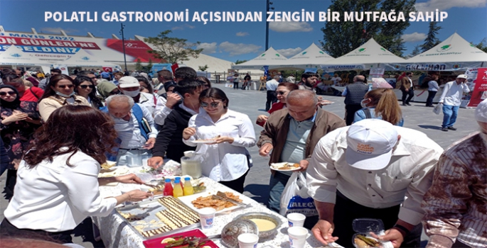 Polatlı Gastronomi açısından zengin bir mutfağa sahip