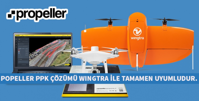 Propeller WingtraOne PPK Çözümünü duyurdu