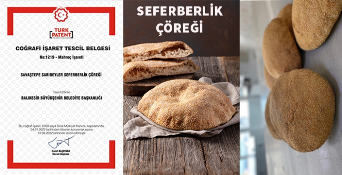 Seferberlik Çöreği Balıkesir gastronomisine girdi