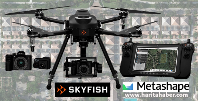 Skyfish fotogrametrik dronu tanıttı