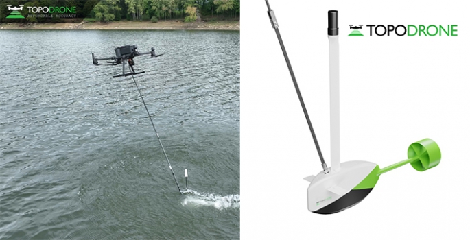 Topodrone Aquamapper  su altı haritalama cihazını piyasaya sürdü