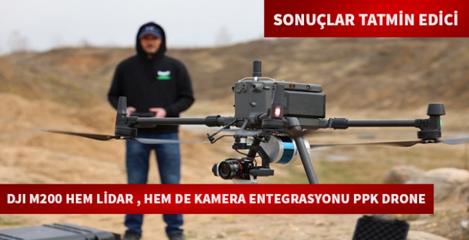 Topodrone Rus fotogrametri firması M200 PPK Entegreden başarılı sonuç aldı.