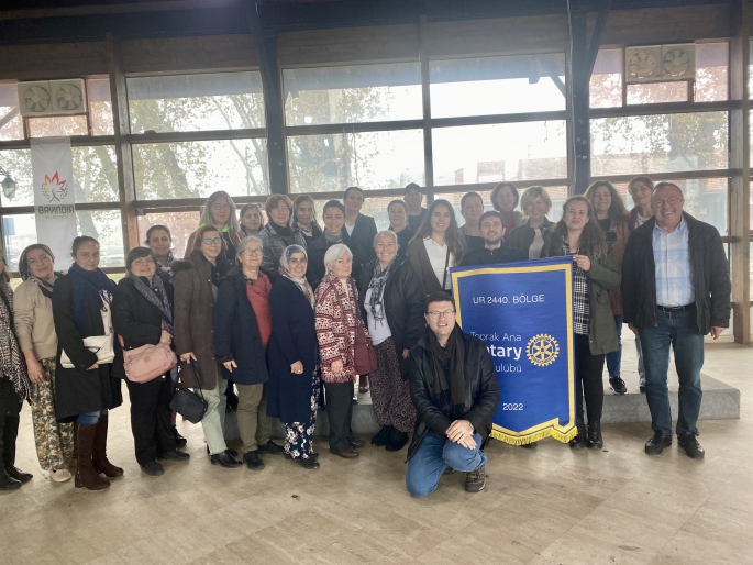 Toprak Ana Rotary Kulübü İzmir Bayındır Üretici Eğitimi