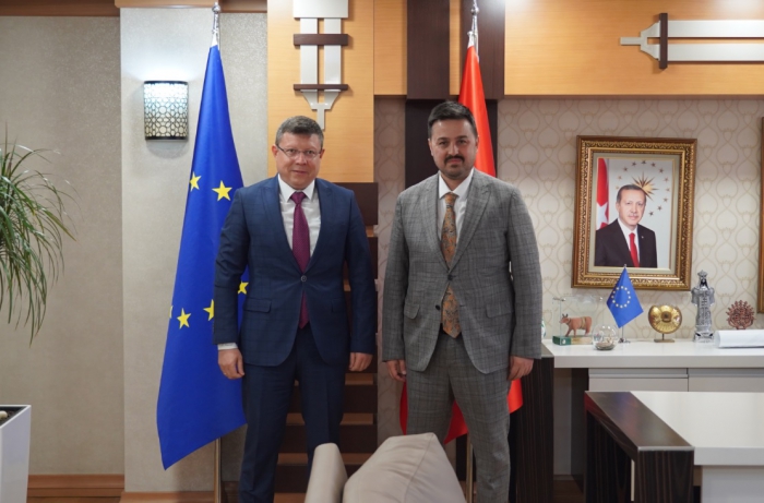 Uşak Milletvekili Tuğrul’dan TKDK Başkanı Antalyalı’ya Ziyaret