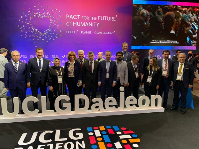 UCLG Dünya Kongresi Güney Kore'nin Daejeon kentinde yapıldı.