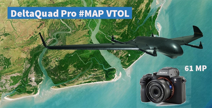 DeltaQuad Pro #MAP VTOL