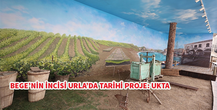 EGE'nin incisi Urla'da Tarihi Proje