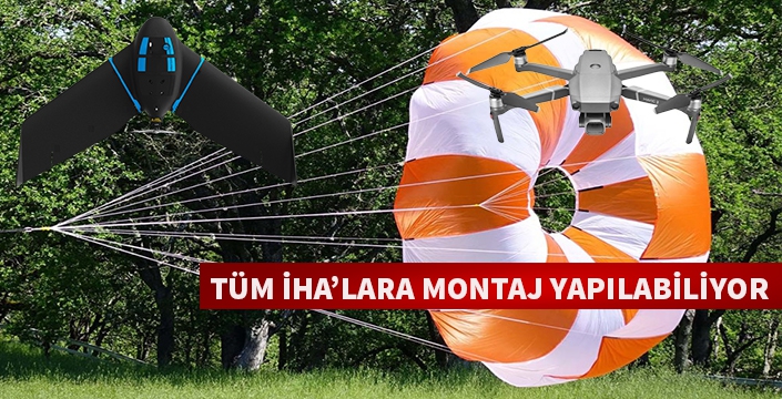 Sabit Kanat ve Drone paraşüt sistemi