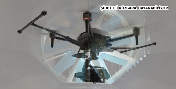 Sony Airpeak rüzgara karşı dirençli drondur.
